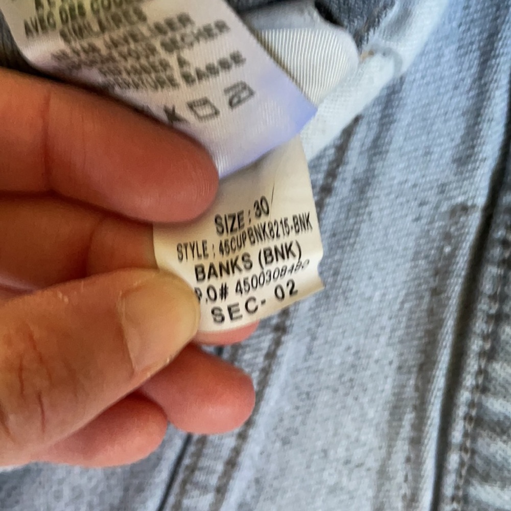 🚫 SOLD Joe’s Jeans Slim Fit Jeans Grey Stonewash 30 - Picture 7 of 10